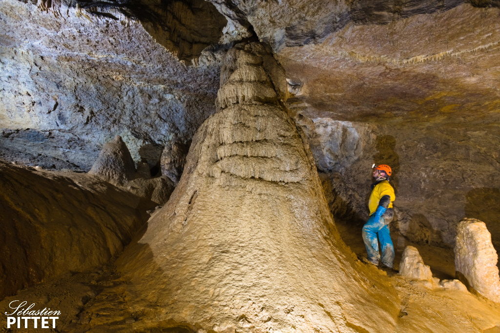 La grande stalagmite
